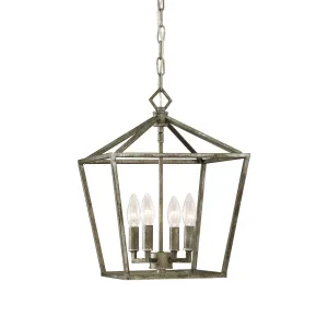 12 in. 4 Lights Pendant Light