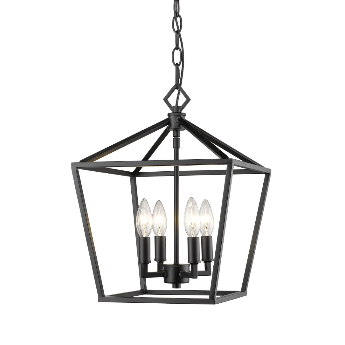 12 in. 4 Lights Pendant Light