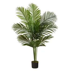 4' Paradise Palm Artificial Tree - Low Maintenance, Life-Like & Vibrant Silk Trees For Busy People.