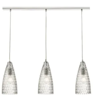 47947 3 Bar Pendant Ceiling Light Chrome