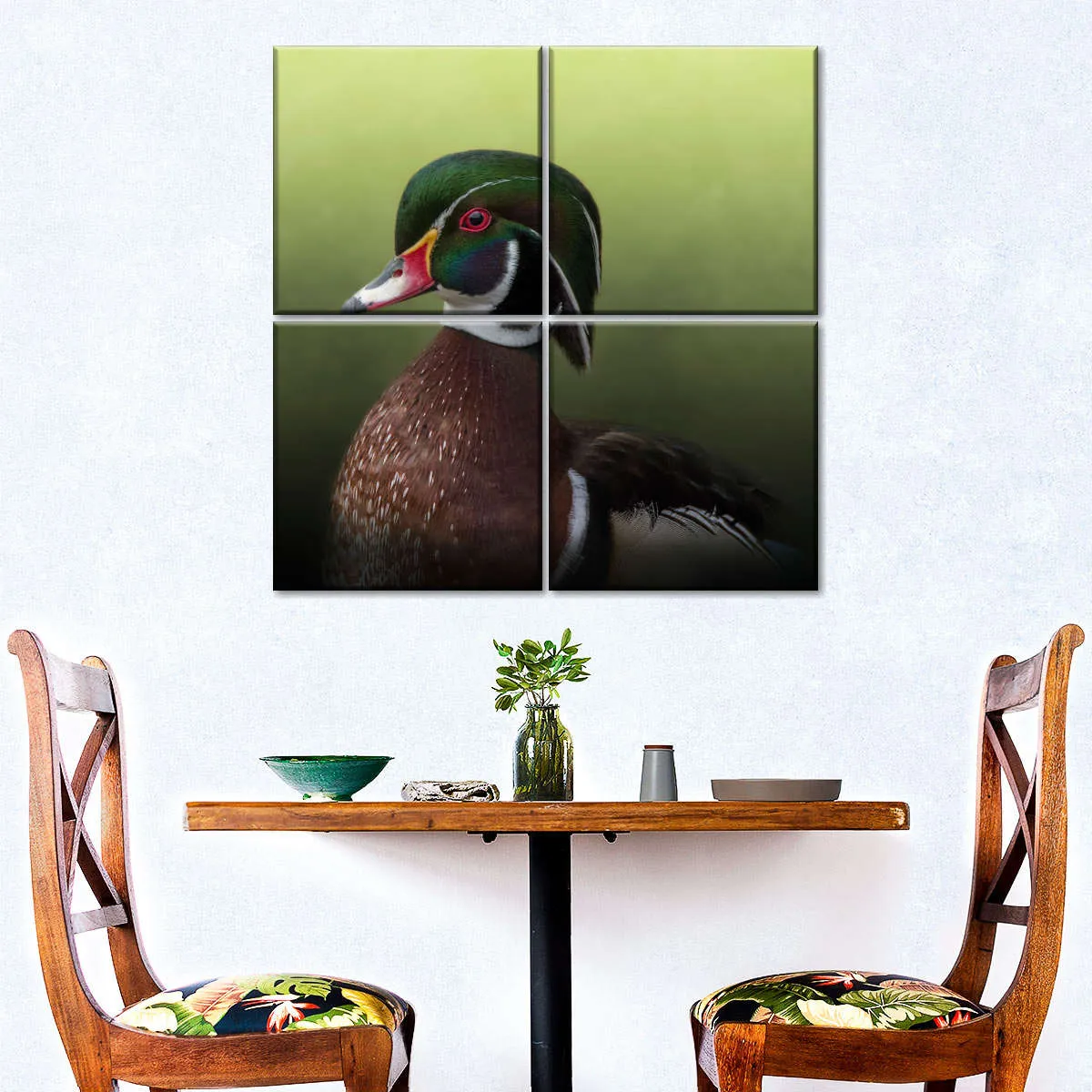 A Duck Of Many Colors Wall Art