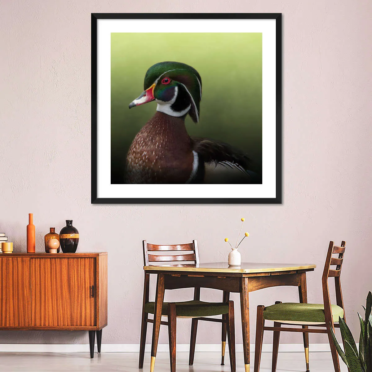 A Duck Of Many Colors Wall Art