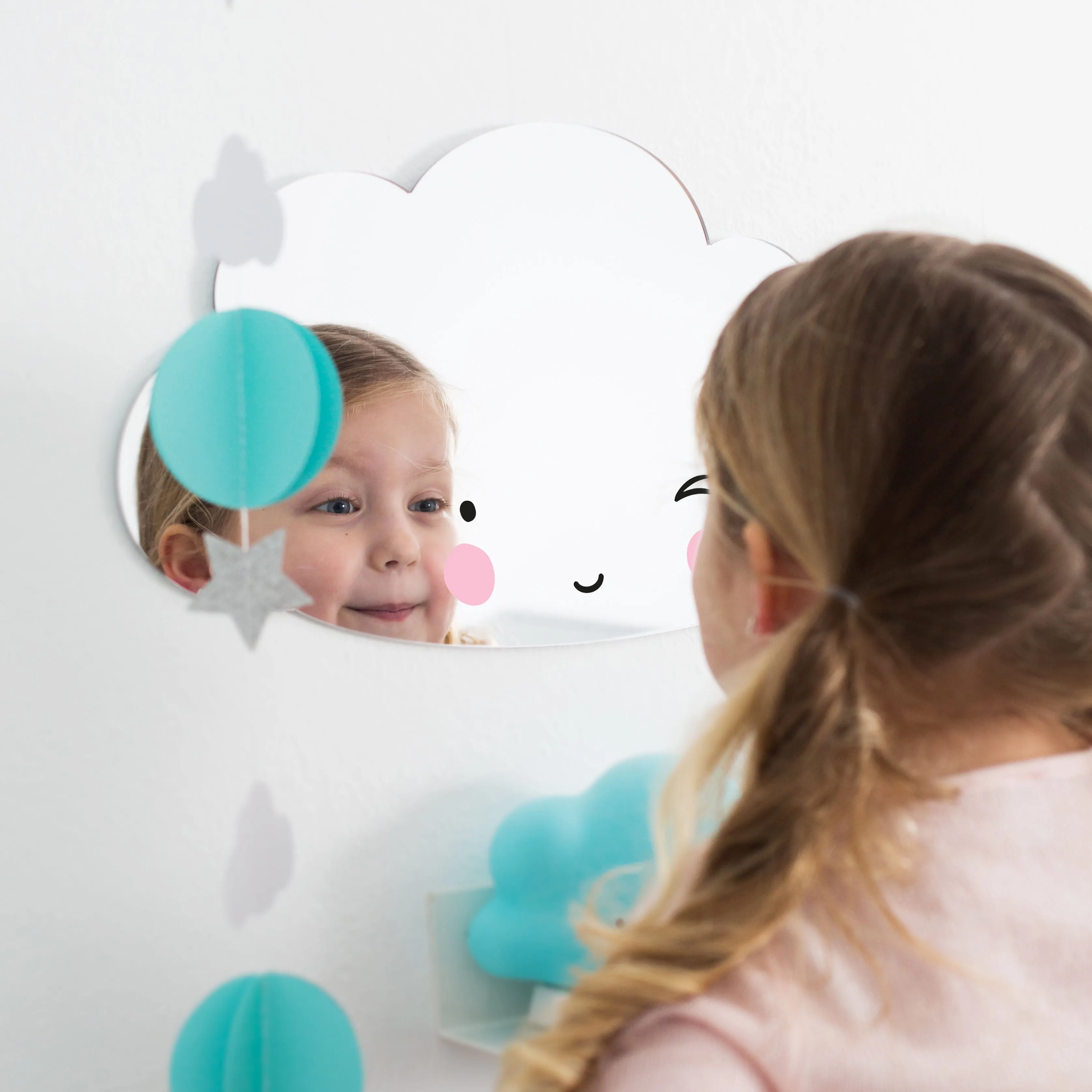 A Little Lovely Company Mirror Cloud