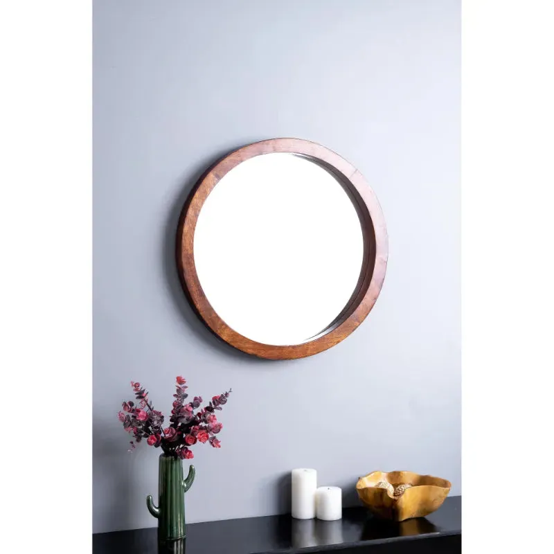 Amara Walnut Wall Mirror | Multiple Sizes