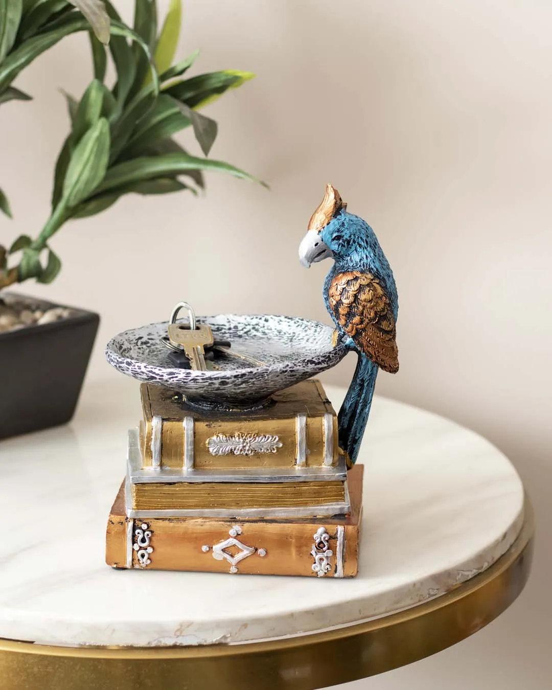 Antique Book Shaped Bird Feeder