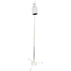 Art Deco Aluminium Floor Lamp in the Manner of Warren McArthur