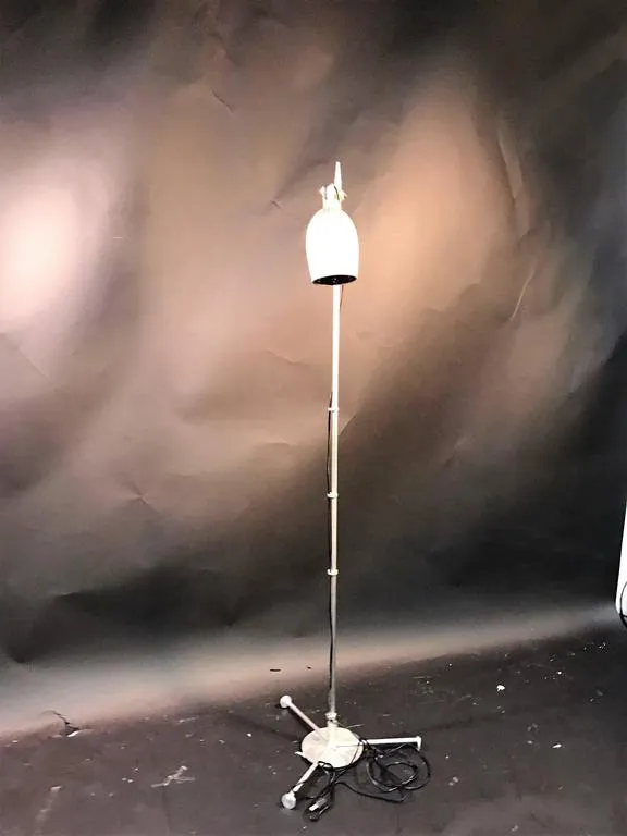 Art Deco Aluminium Floor Lamp in the Manner of Warren McArthur