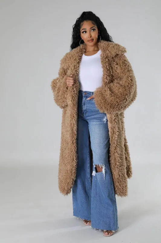 ATHINA Fuzzy Heavy Coat