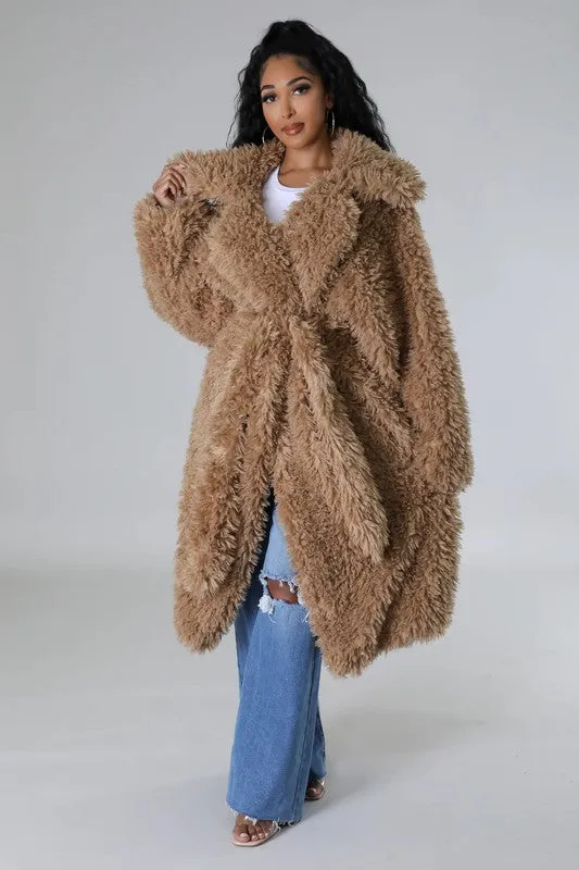 ATHINA Fuzzy Heavy Coat