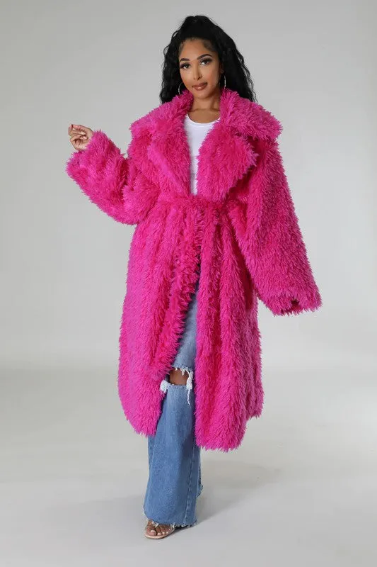 ATHINA Fuzzy Heavy Coat