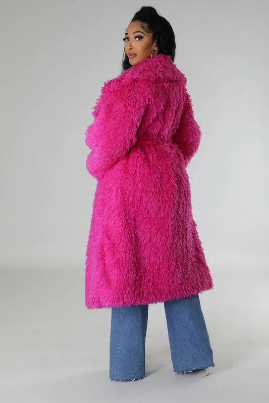 ATHINA Fuzzy Heavy Coat