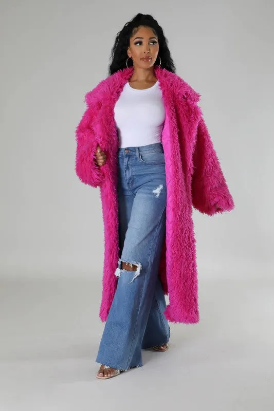 ATHINA Fuzzy Heavy Coat