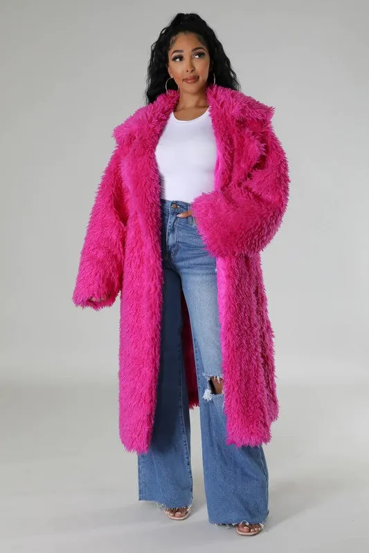 ATHINA Fuzzy Heavy Coat