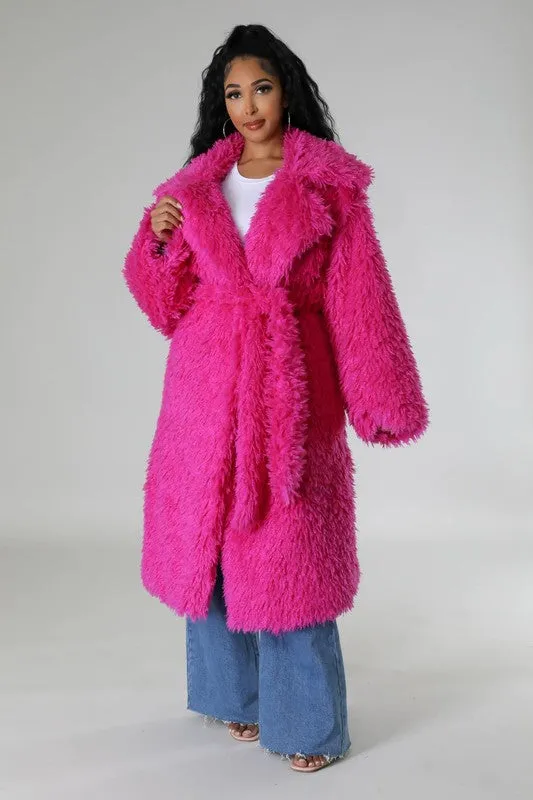 ATHINA Fuzzy Heavy Coat