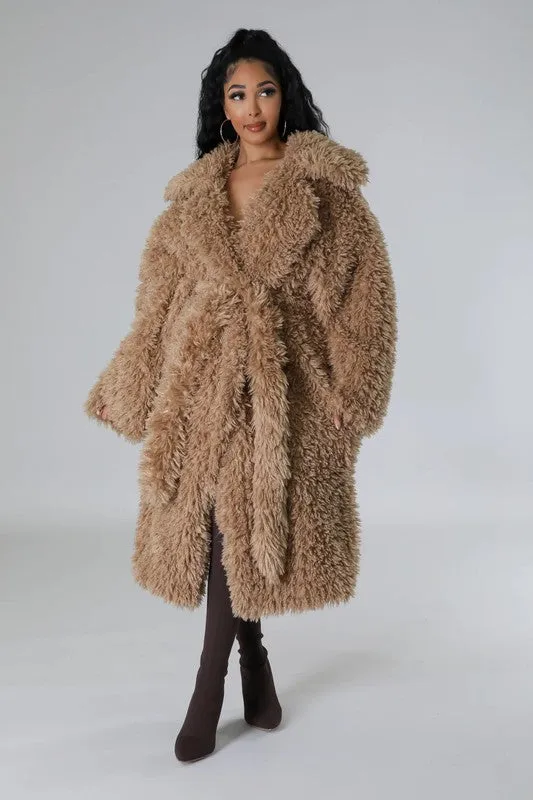 ATHINA Fuzzy Heavy Coat