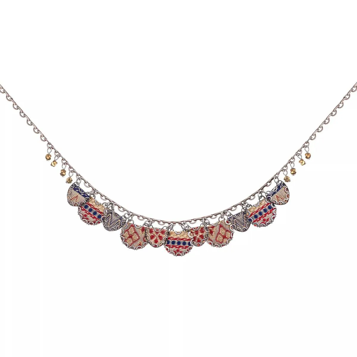 Ayala Bar Royal Gold Woven Orin Necklace