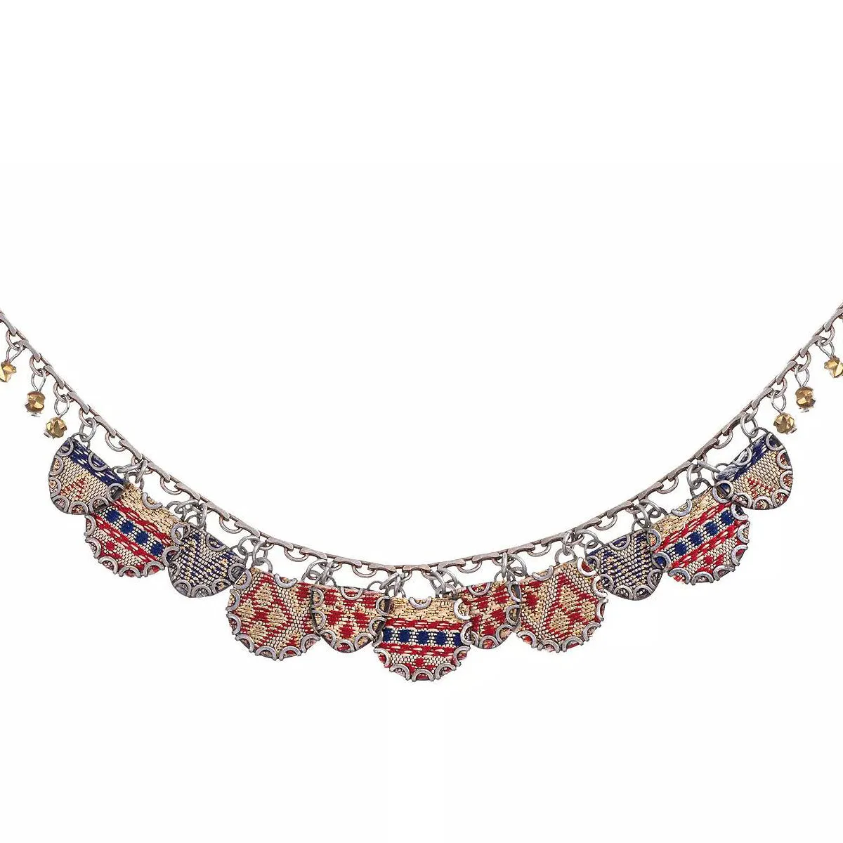 Ayala Bar Royal Gold Woven Orin Necklace