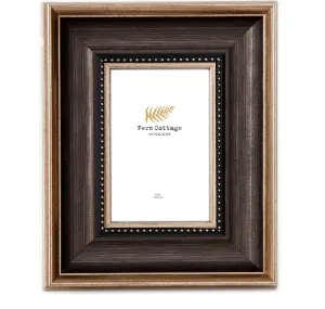 Black And Brushed Gold Frame - Various Sizes Available