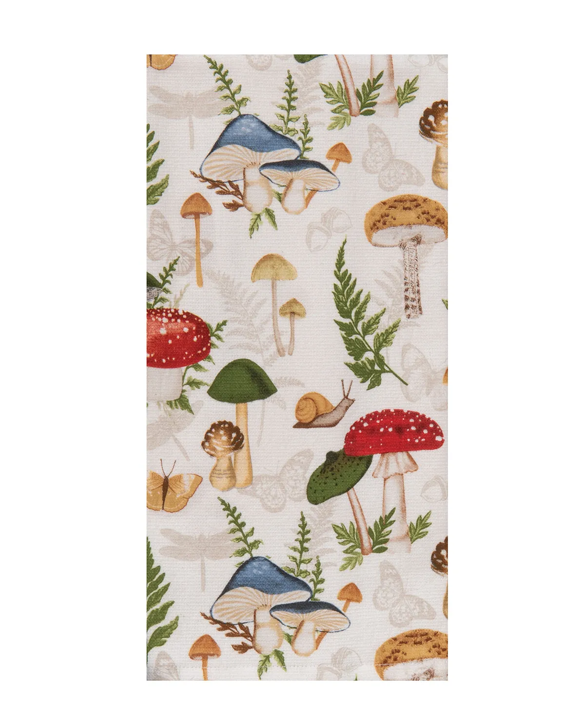 Botanical Mushroom Dual Purpose Terry Cotton