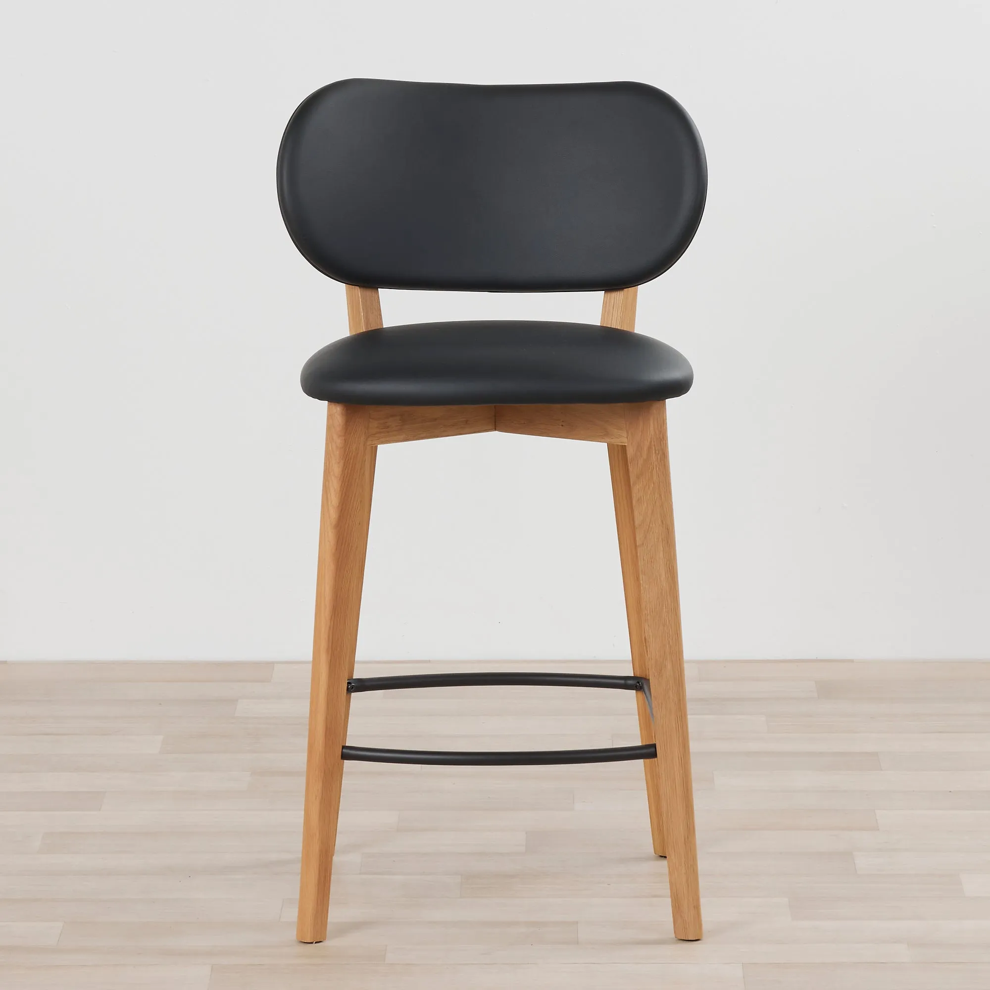 Briar Counter Stool - Oak/Black