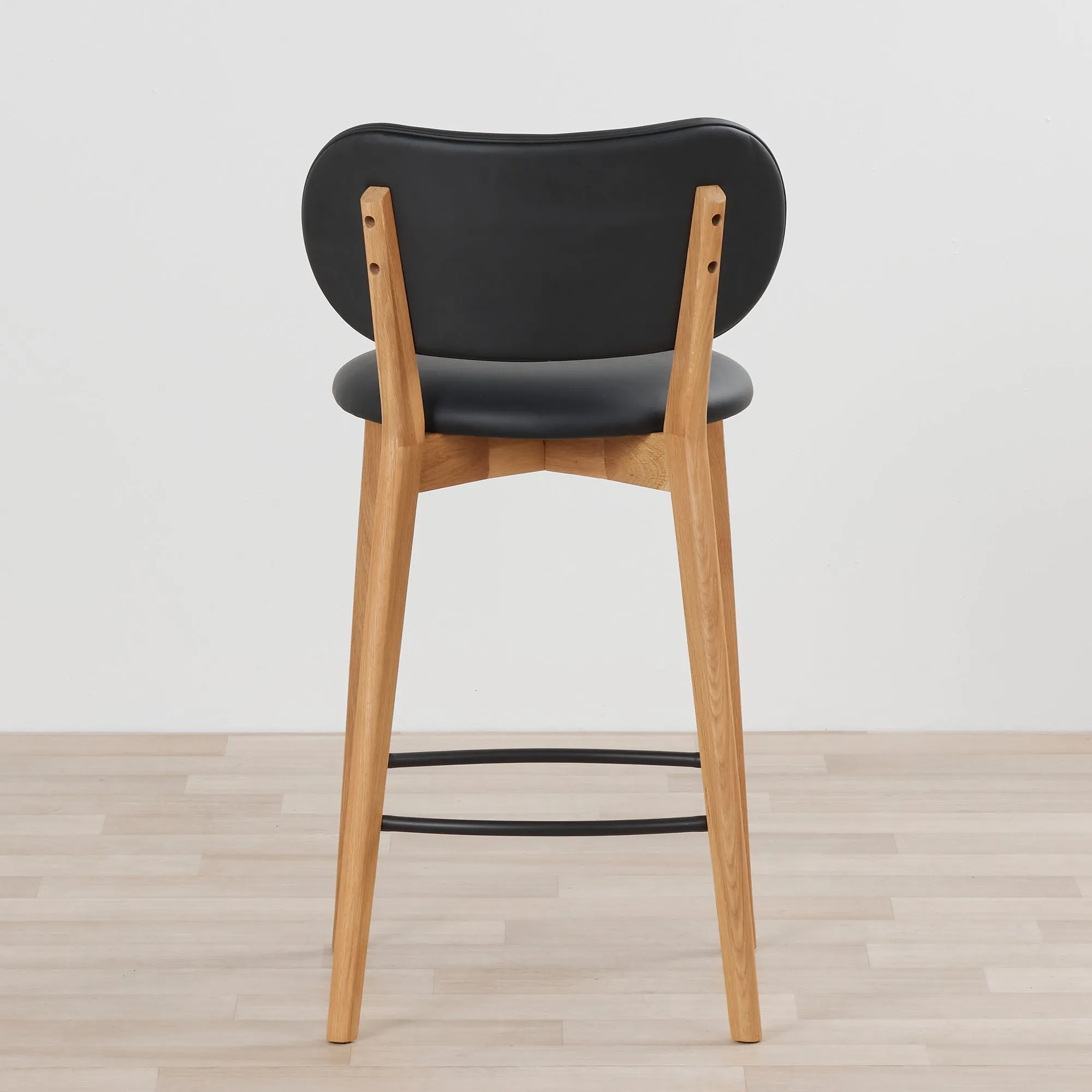 Briar Counter Stool - Oak/Black