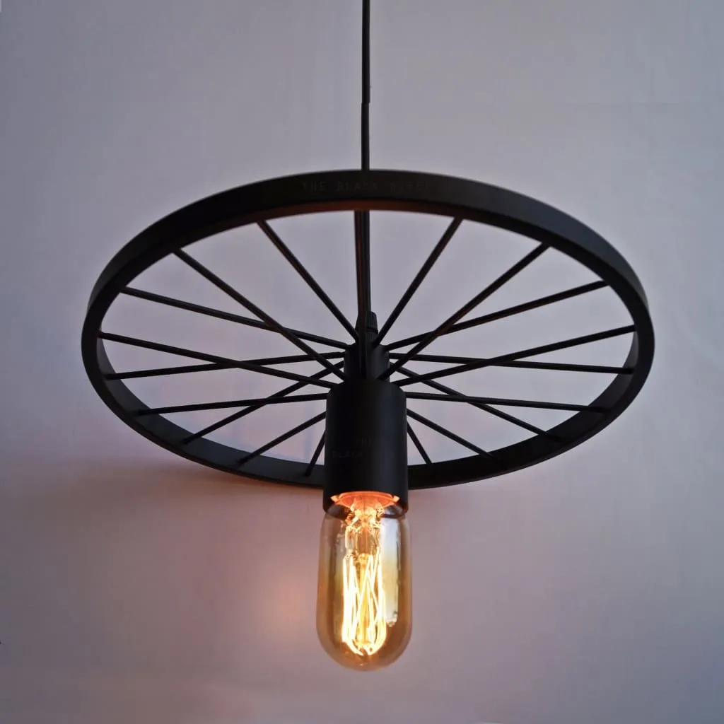 Clh137 Spoked Wheel Industrial Design Lamp