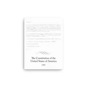 Constitution - Canvas Print