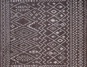 Crescent Area Rug CHOCOLATE/IVORY