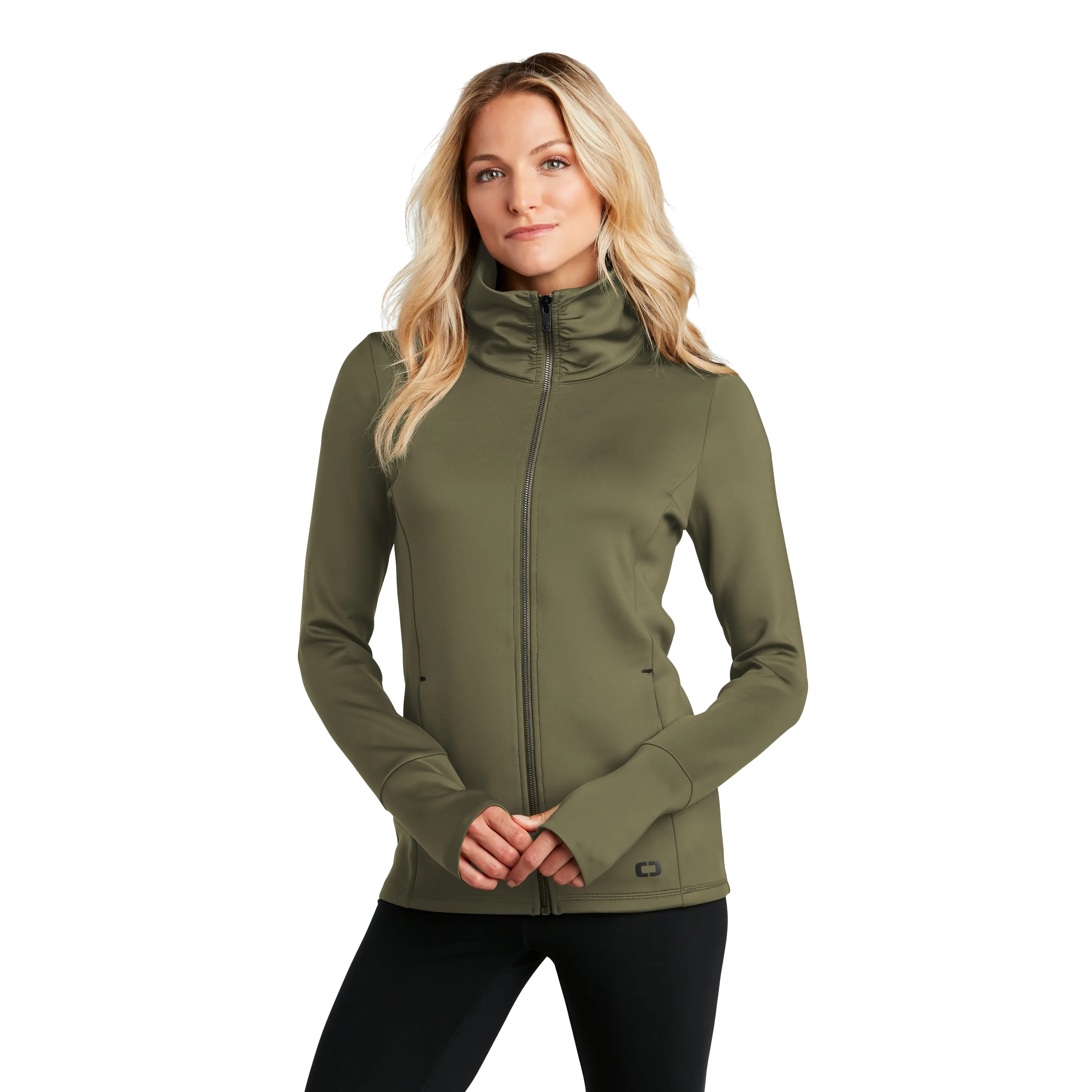 D2046W Ladies Modern Performance Full-Zip