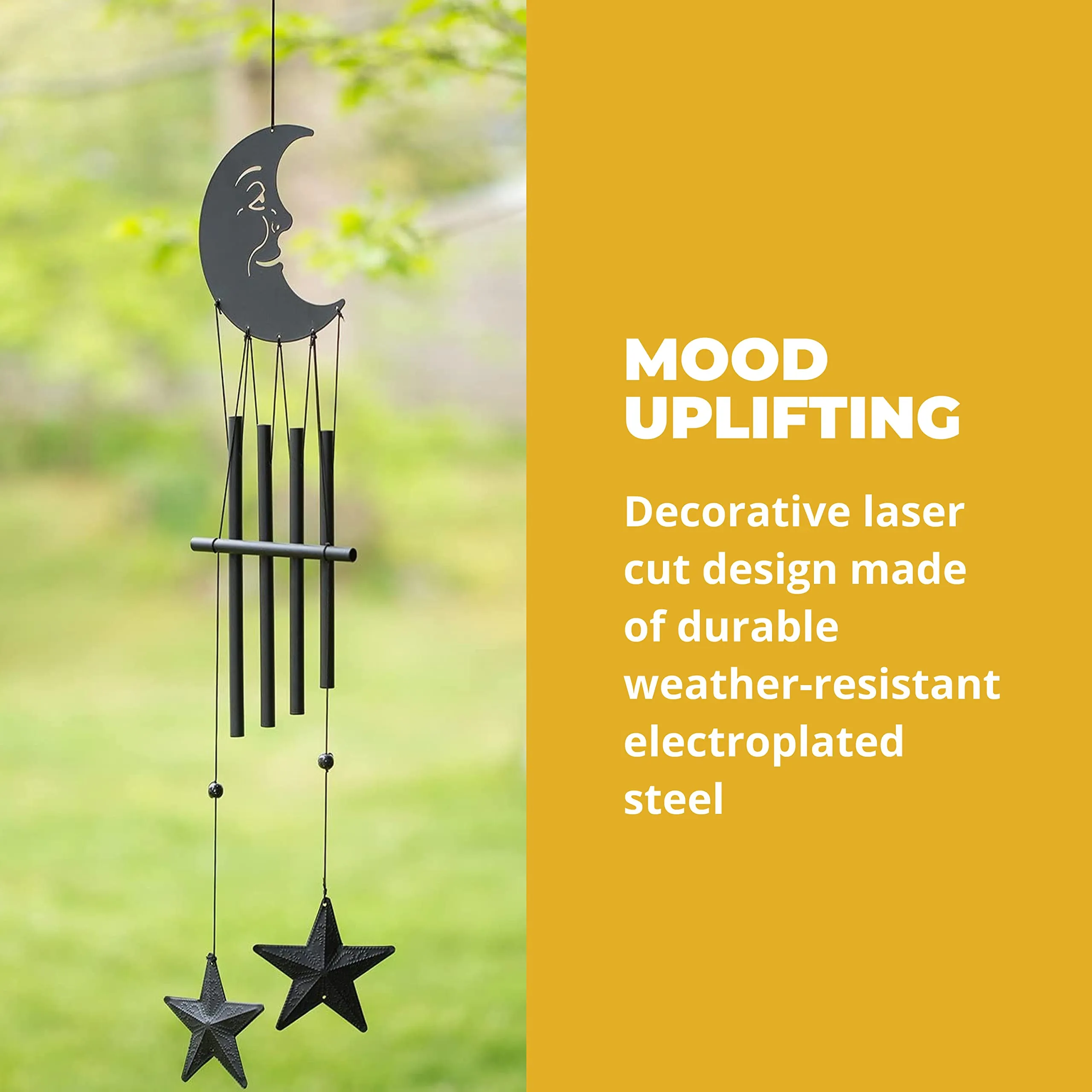 Dawhud Direct Moon Outdoor Garden Decor Wind