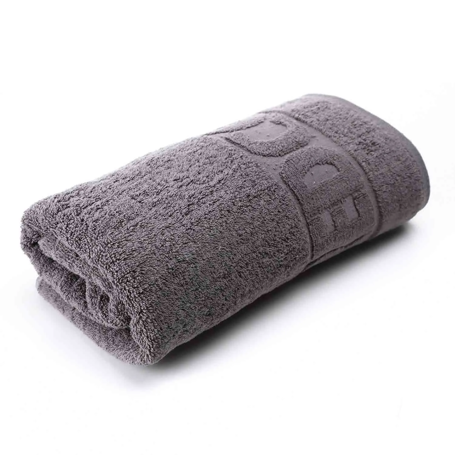 Deluxe 100% Cotton Bath Towel - Gray