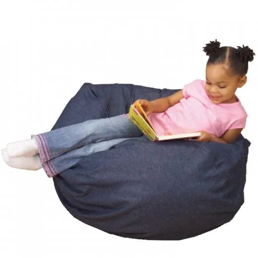 Denim Bean Bag Chair Cover