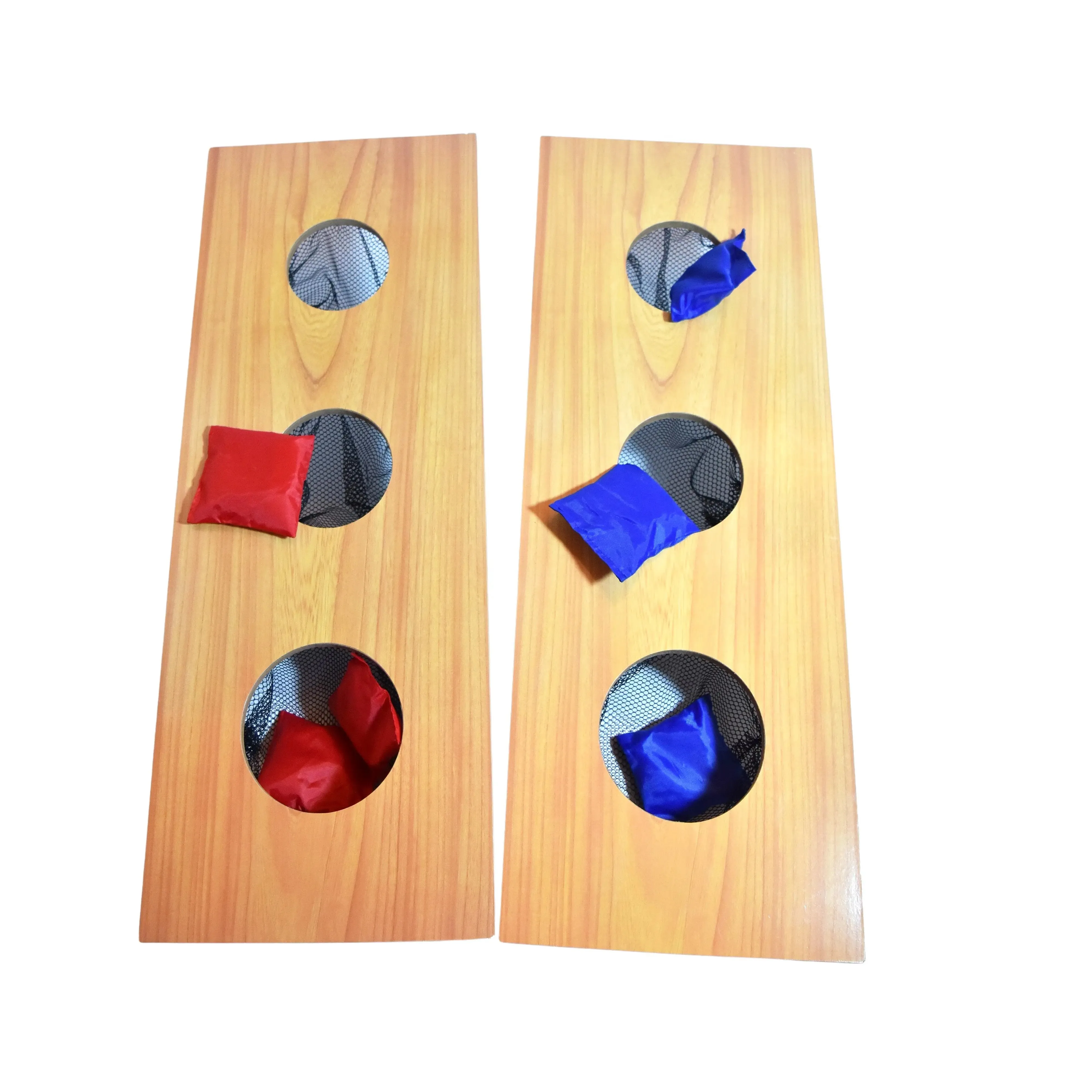 Double Deck Cornhole Set - Ultimate Outdoor Bean Bag Toss Game