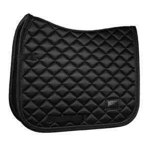 Sure! Heres a more optimized title: Equestrian Stockholm Luxury Dressage Saddle Pad in Total Eclipse - COB Size