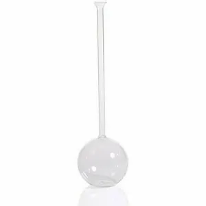 FINLEY LONG NECK BALL GLASS VASE