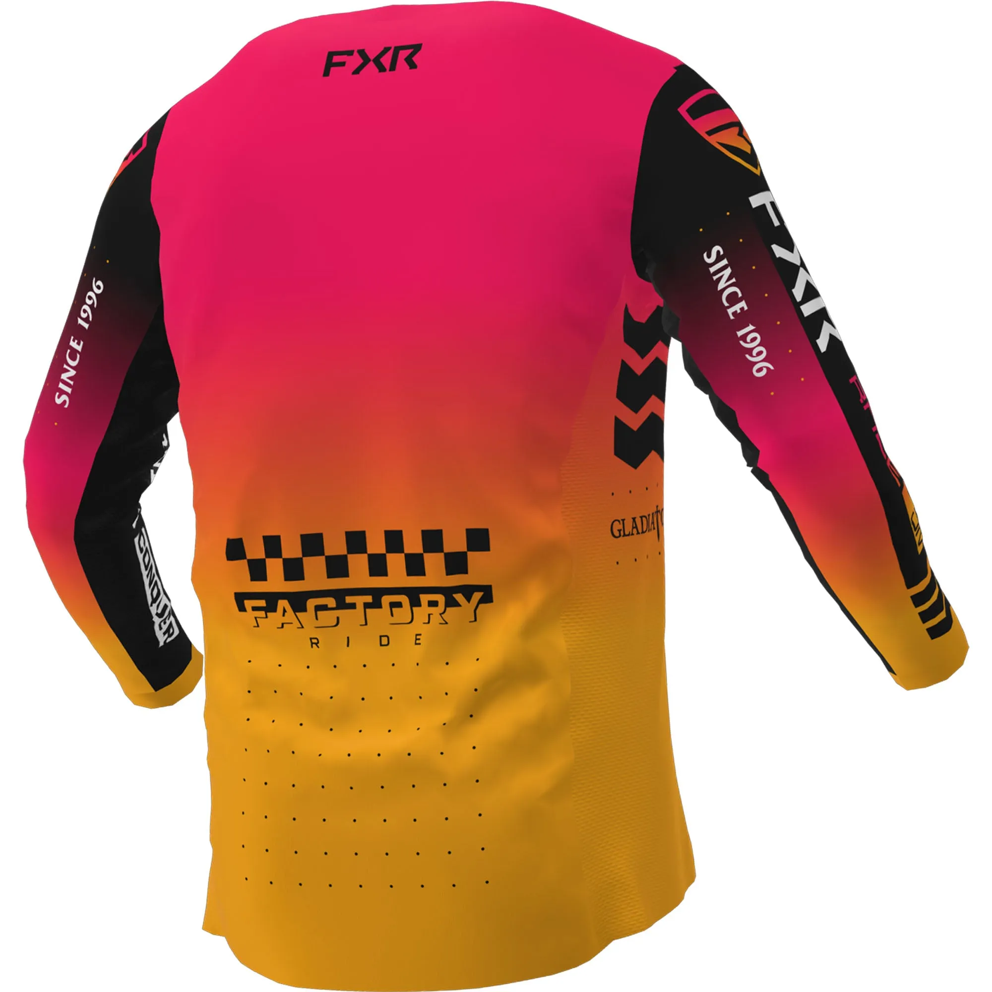 FXR Podium Gladiator MX Offroad Jersey Mango Orange