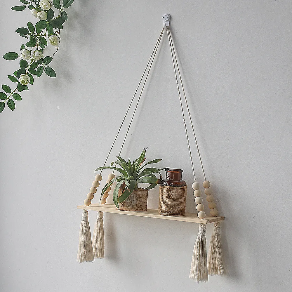 Handmade Macrame Wall Hanging Plant Decor for Indoor  Outdoor