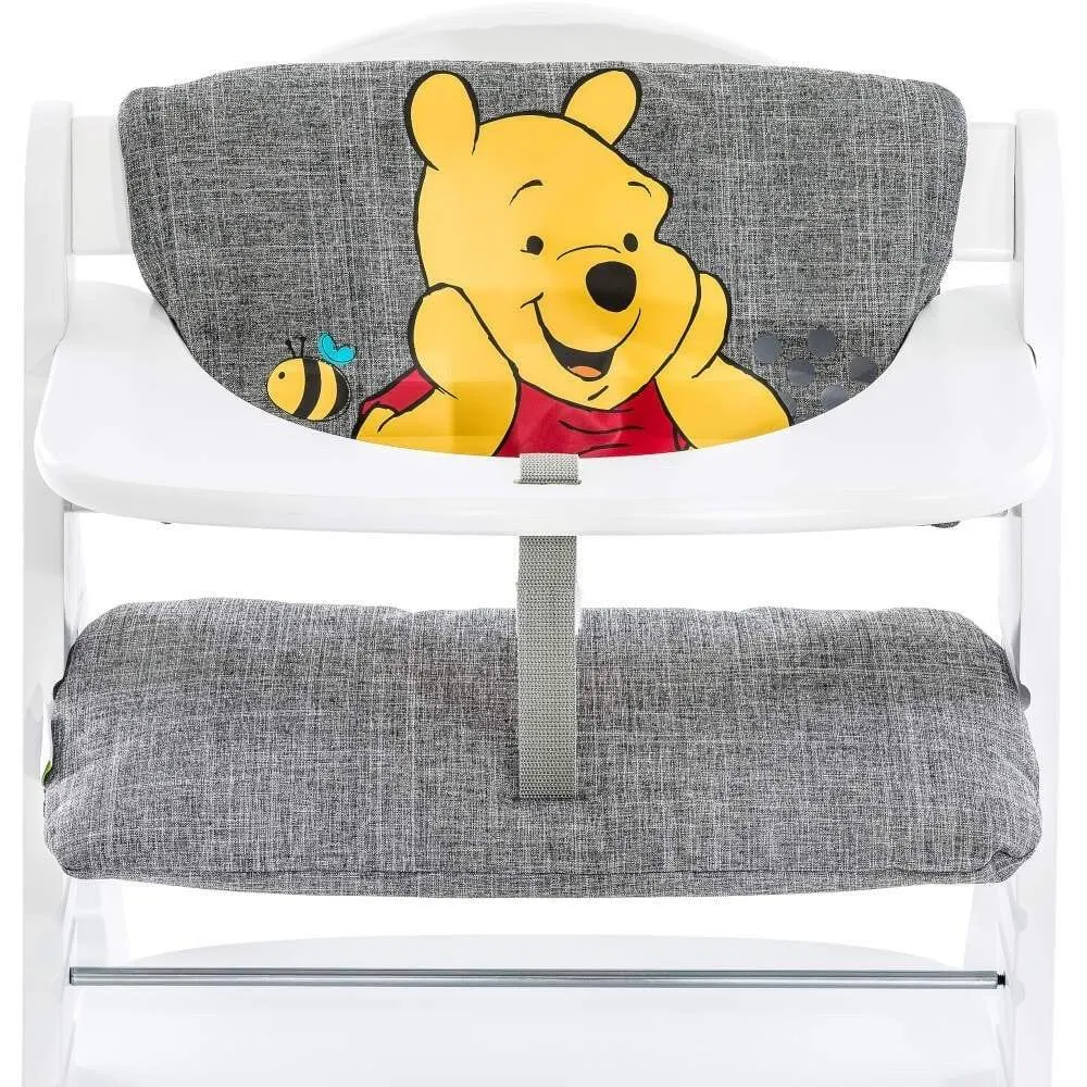 Hauck Alpha Highchair Seat Pad - Deluxe Pooh Grey