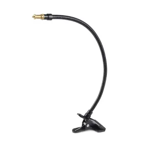 Hypop Flexible 50cm Gooseneck with Peg Clamp and 1/4" Inch Spigot Mount