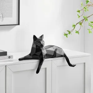 Indie The Little Cat, Black - Home Decor