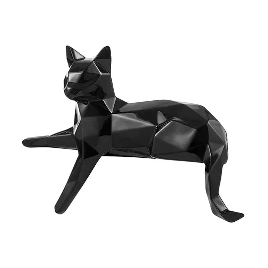 Indie The Little Cat, Black - Home Decor