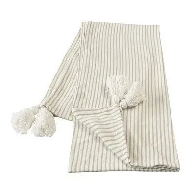 Insignia 80178CAW Cashmere/White Throw Blanket