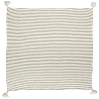 Insignia 80178CAW Cashmere/White Throw Blanket