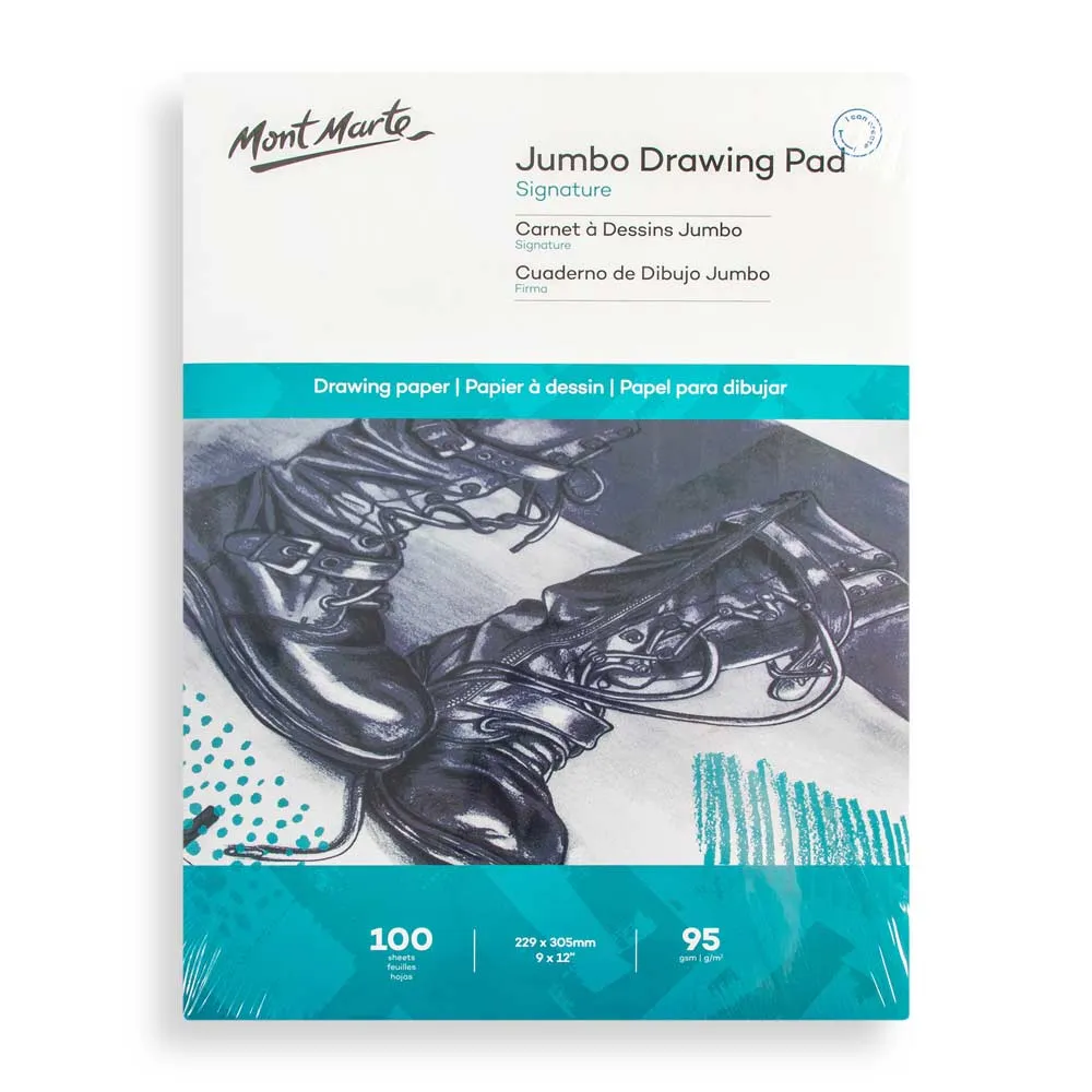 Jumbo Drawing Pad Signature 22.9 x 30.5cm (9 x 12in) 100 Sheet