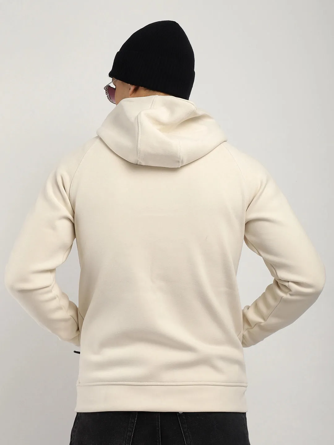 London Wayfarer Beige Hoodie