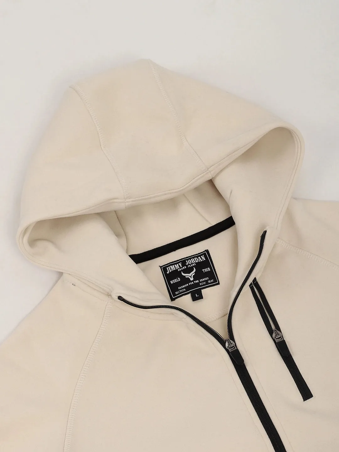 London Wayfarer Beige Hoodie