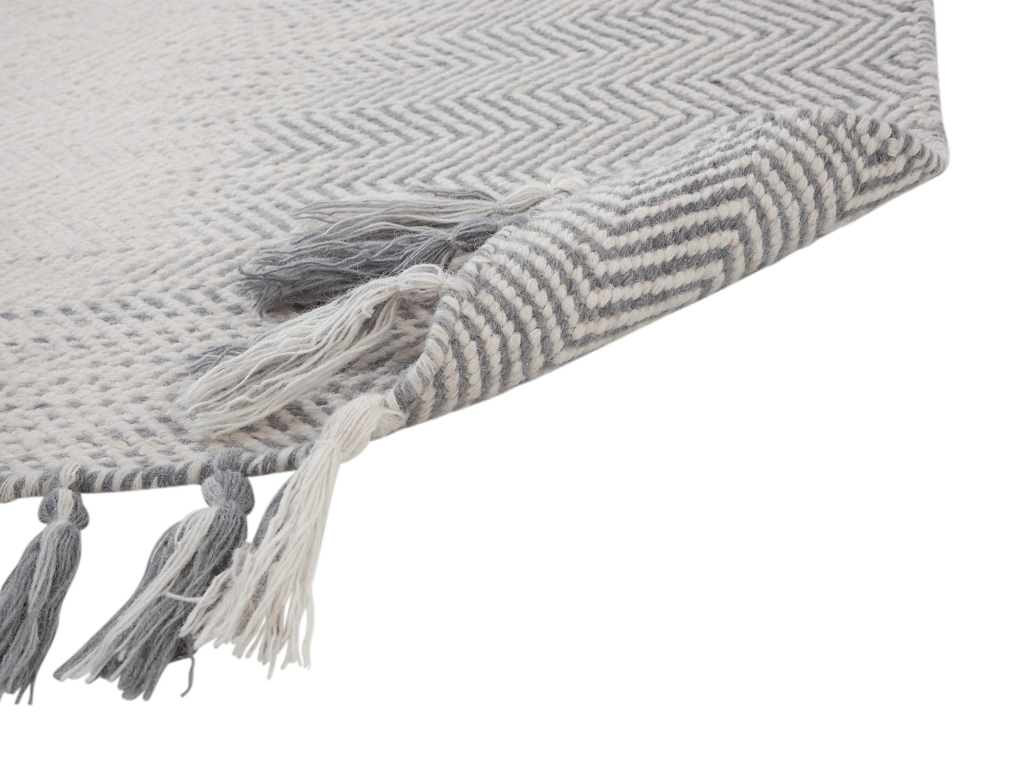 Mendes Area Rug GRAY/WHITE