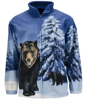 MENS/WOMENS R'LIXIO WILDLIFE BEAR ANIMAL JACKET