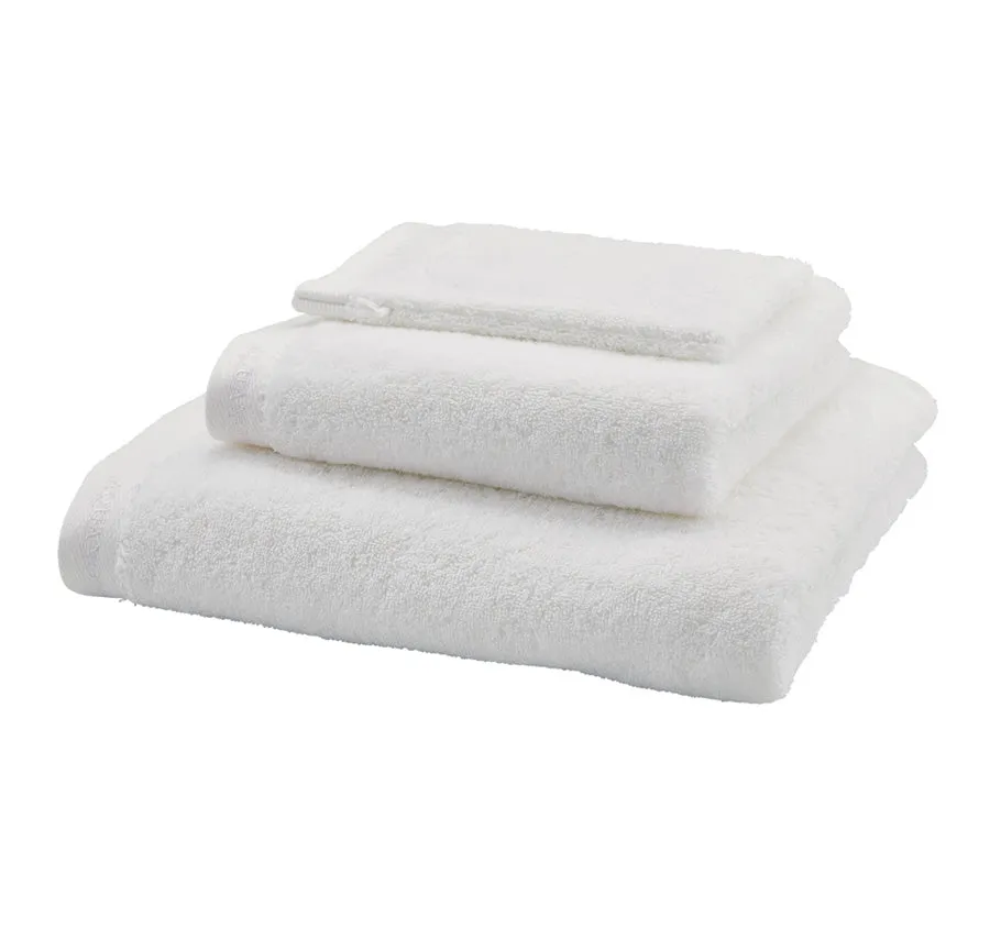 Milan Pima Cotton Bath Towel Range White