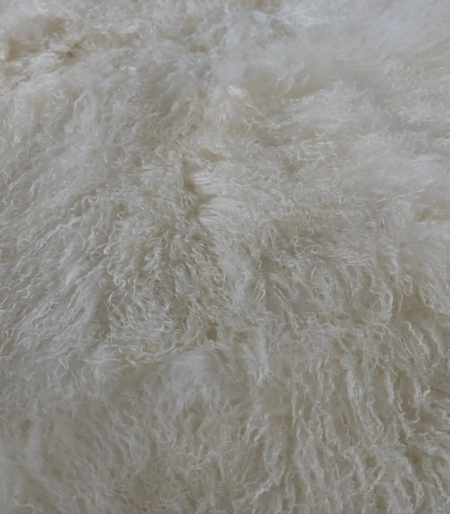 Mongolian Sheep Fur Blanket